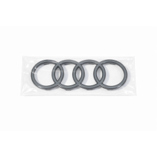 Audi A5 (B10) voorzijde logo zwart black edition embleem