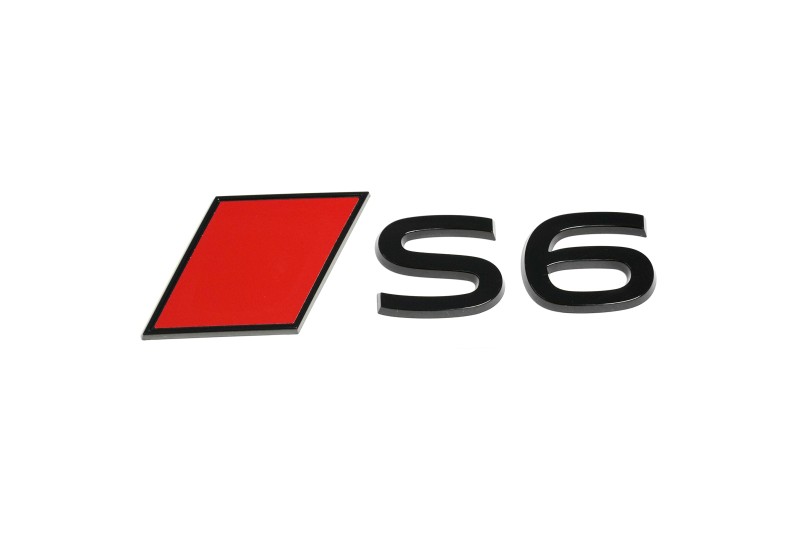 Audi S6 (C9) embleem achterzijde