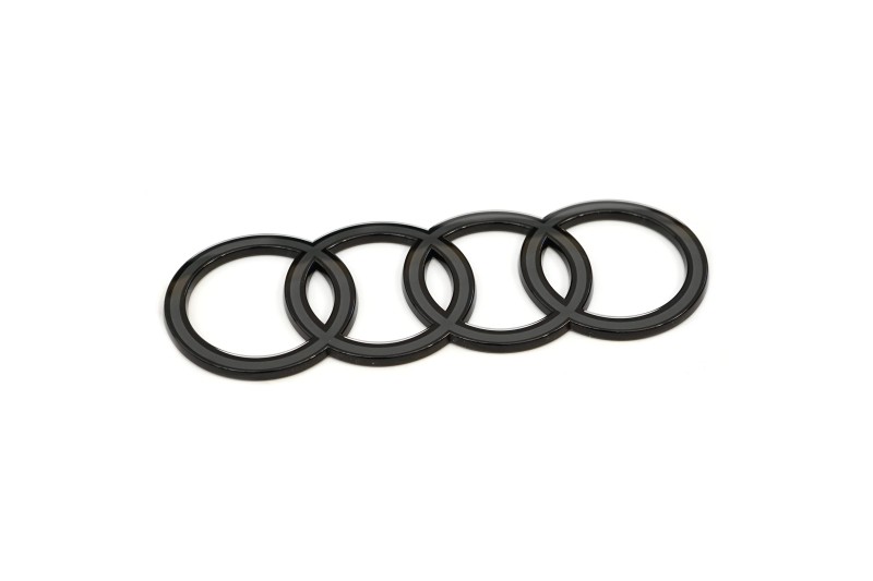 Audi Q6 e-tron logo antracietgrijs achterzijde