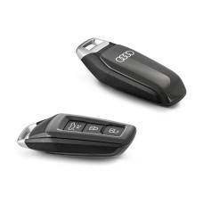Audi sleutelhoes grijs