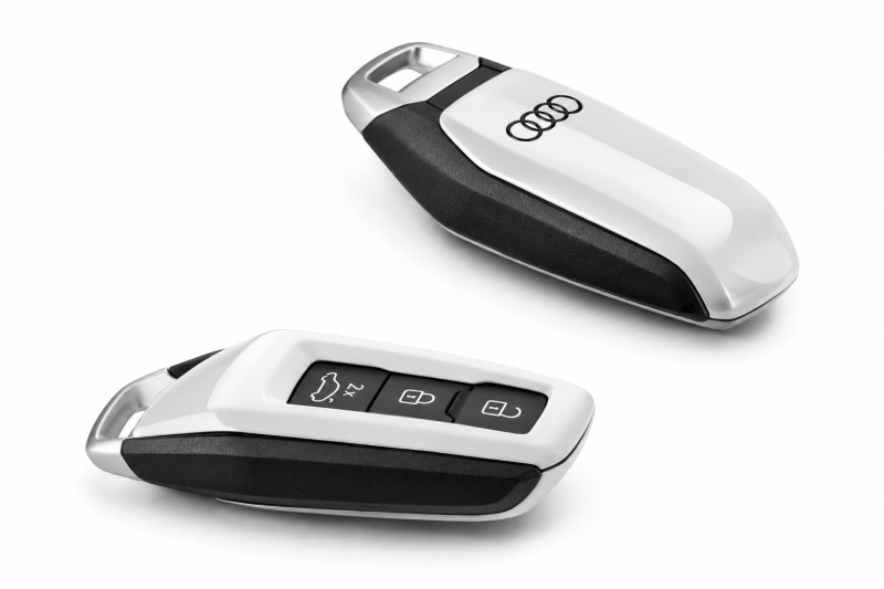 Audi sleutelhoes gletsjerwit