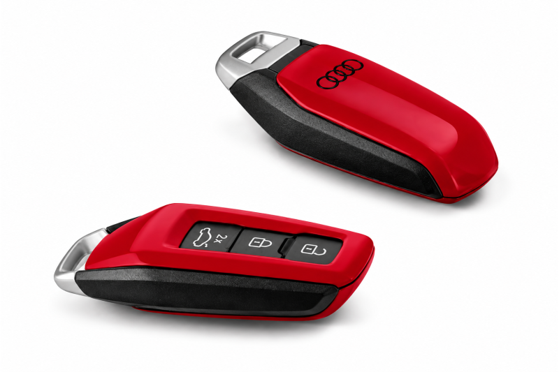 Audi sleutelhoes rood