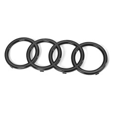 Audi Q6 e-tron logo voorzijde antracietgrijs