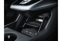 Audi Q4 e-tron opbergvakken middenconsole