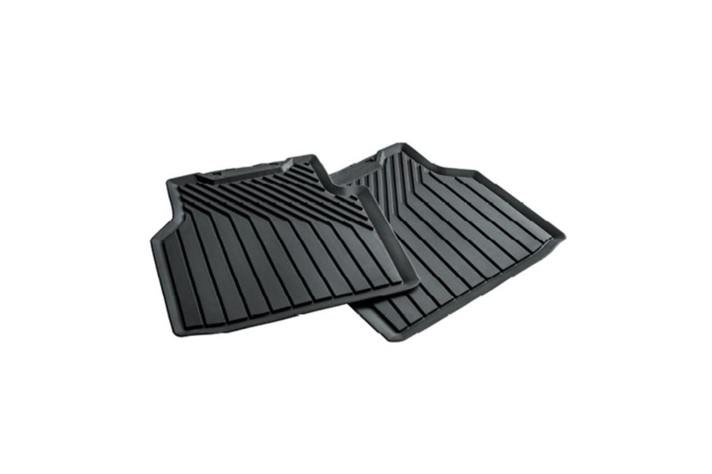Audi Q4 rubberen mattenset (achterzijde)