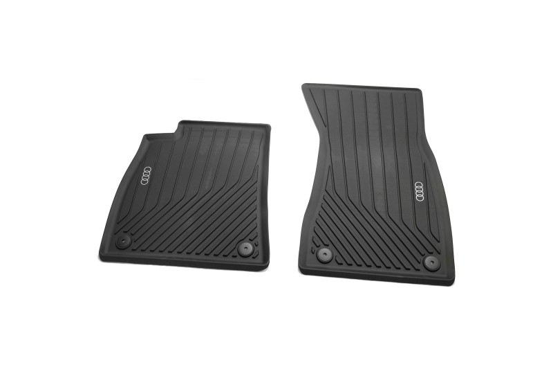 Audi A5 (B10) rubberen mattenset (voorzijde) Audi A5 (B10) rubberen mattenset (voorzijde)