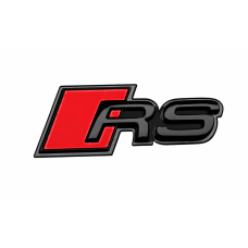 Audi RS5 (B10) embleem - motorruimte (zwart)