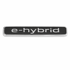 Audi embleem 'e-hybrid' zijkant