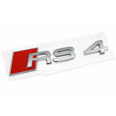 Audi RS4 embleem achterzijde