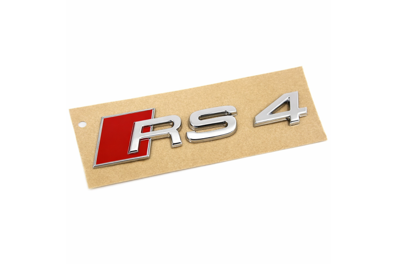 Audi RS4 embleem zijkant