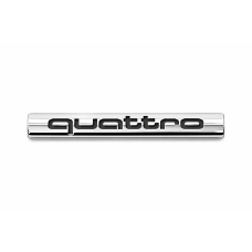 Audi quattro embleem achterzijde
