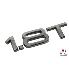 Audi 1.8T embleem achterzijde chroom