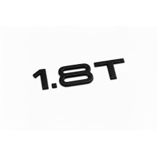 Audi 1.8T embleem achterzijde zwart