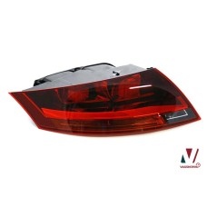Audi TT/TTS/TTRS (8J) achterlicht met zwarte behuizing 