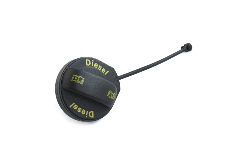 Audi tankdop met opschrift "Diesel"
