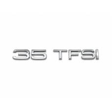 Audi 35 TFSI embleem achterklep chroom