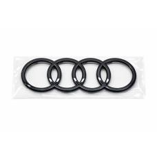 Audi Q5 (GU) voorzijde logo antracietgrijs embleem
