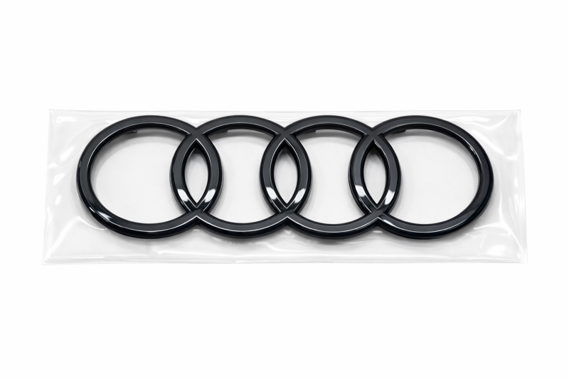 Audi Q5 (GU) voorzijde logo antracietgrijs embleem Audi Q5 (GU) voorzijde logo antracietgrijs embleem