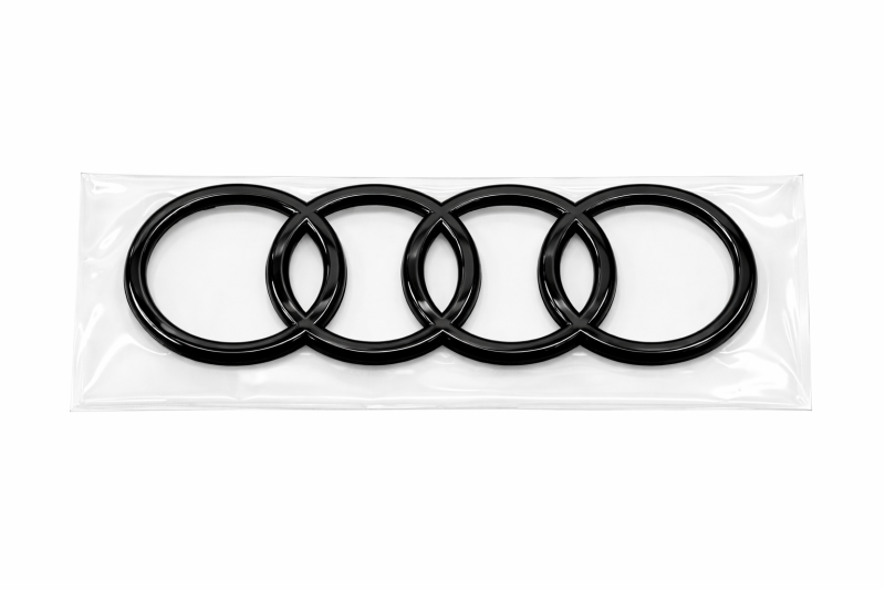 Audi Q5 (GU) voorzijde logo zwart embleem Audi Q5 (GU) voorzijde logo zwart embleem