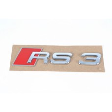 Audi RS3 (8Y) embleem achterzijde chrome