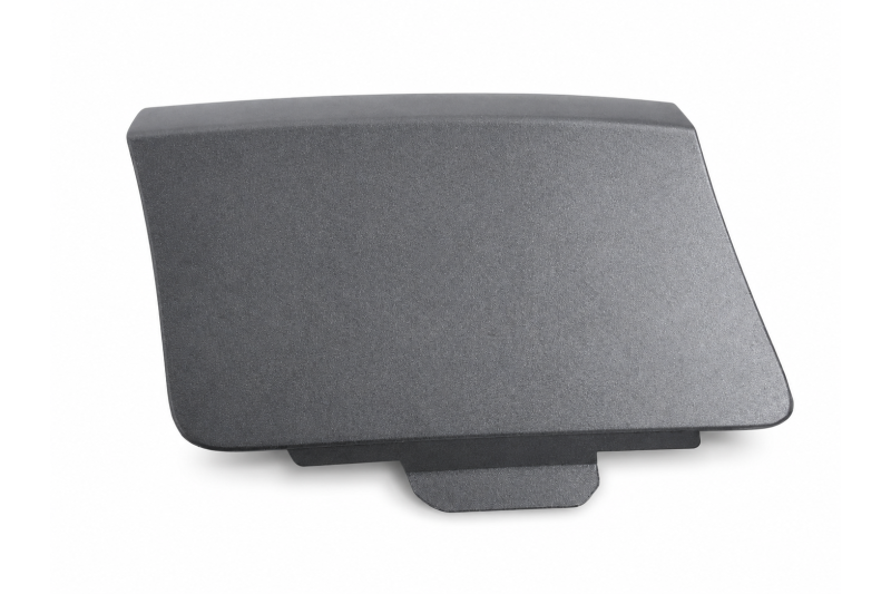 Audi A3 (8P) Sportback afdekkap sleepoog achterbumper platiniumgrijs