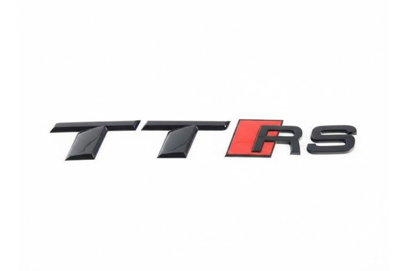 Audi TT RS (8S) TT RS embleem achterzijde zwart