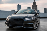 Audi logo voorzijde (black edition)