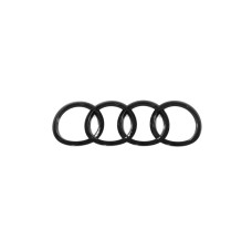 Audi A5 Sportback (8T) kofferklepembleem hoogglans zwart