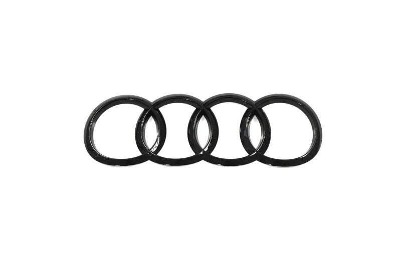 Audi A5 Sportback (8T) kofferklepembleem hoogglans zwart