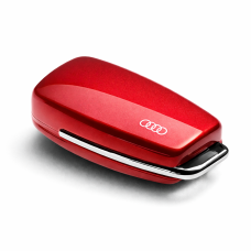 Audi sleutelcover (Audi ringen) Misano rood