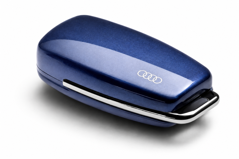 Audi sleutelcover (Audi ringen) Utopia blauw