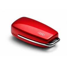 Audi sleutelcover (Audi ringen) Misano rood