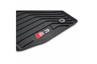 Audi A3 (8Y) rubberen mattenset met S3 opdruk (voorzijde) (2014 - 2024) Audi A3 (8Y) rubberen mattenset met S3 opdruk (voorzijde) (2014 - 2024)