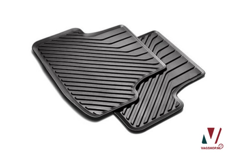 Audi A3 8V rubber mattenset achterzijde