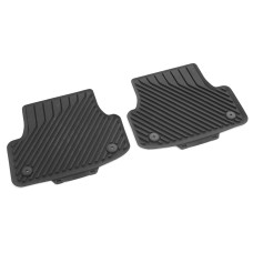 Audi A3 (8V) all weather rubberen mattenset achterzijde