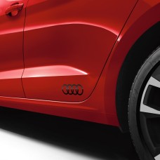 Audi decorfolie zijkant met logo
