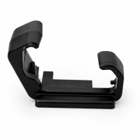 Originele Volkswagen afdekkap voor stoelgeleidingsrail (zwart) - rechtsvoor