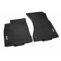 Audi A4 (B9) rubberen mattenset (voorzijde)