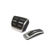 Audi sportpedalen automaat (2-delig) - geborsteld edelstaal