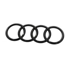 Audi A5 Coupé/Cabriolet (B9/F5) zwart logo - achterzijde
