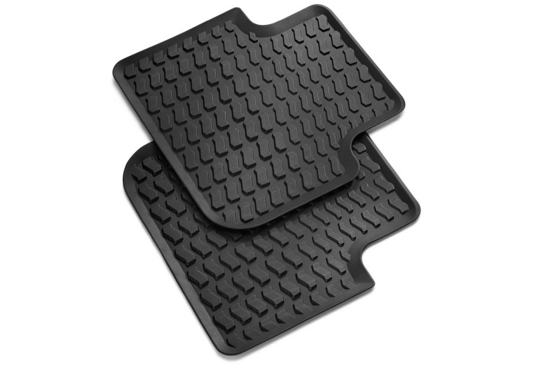 Audi A5 coupé (F5) rubberen mattenset (achterzijde) Audi A5 coupé (F5) rubberen mattenset (achterzijde)