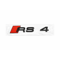 Audi RS4 (8W) embleem achterzijde