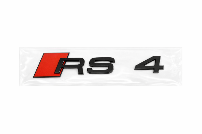 Audi RS4 (8W) embleem achterzijde Audi RS4 (8W) embleem achterzijde
