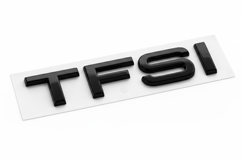 Audi TFSI embleem zwart