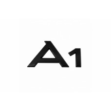 Audi A1 (8X) embleem achterzijde zwart