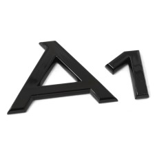 Audi A1 (8X) embleem achterzijde (blackedition)