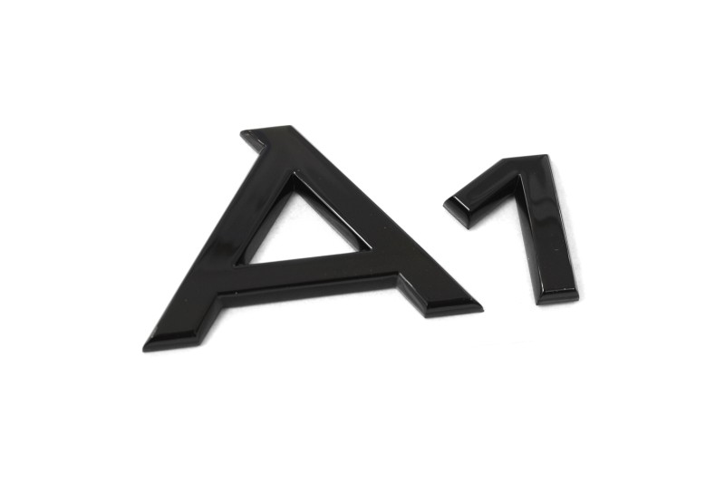 Audi A1 (8X) embleem achterzijde (blackedition)