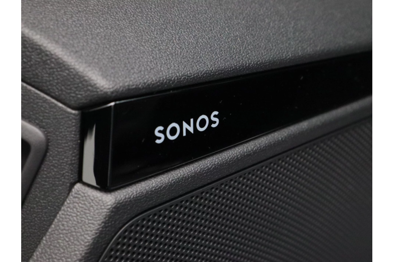 Sonos embleem zwart - premium soundpakket Audi A3 - rechts voor Sonos embleem zwart - premium soundpakket Audi A3 - rechts voor