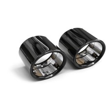 Audi S3 (8Y) sportuitlaat eindkap (links) zwart