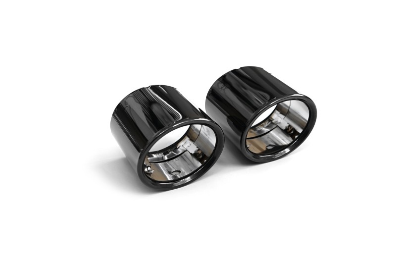 Audi S3 (8Y) sportuitlaat eindkap (rechts) zwart